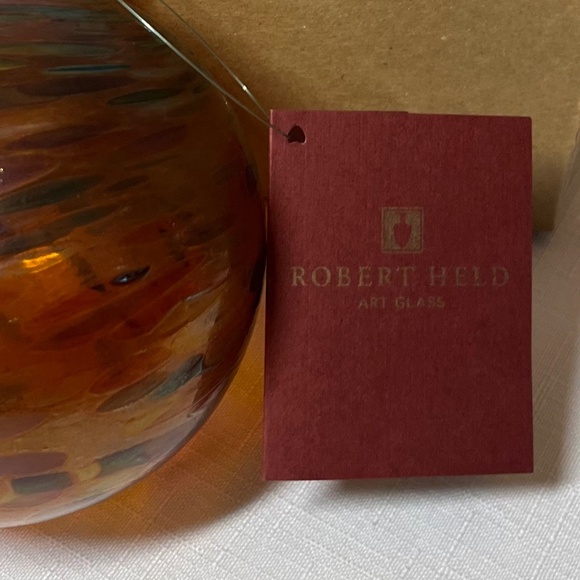 Robert Held art glass ball. Blown glass. Unique. - Picture 3 of 7